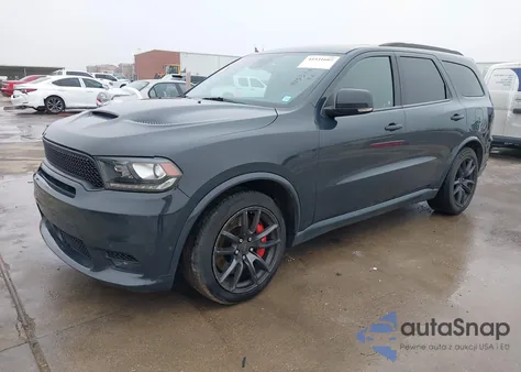 2018 Dodge Durango Srt Awd из США, поврежденный, VIN 1C4SDJGJ2JC150483